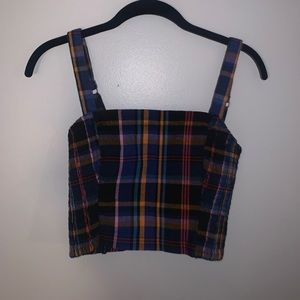 Hollister Plaid Tank top
